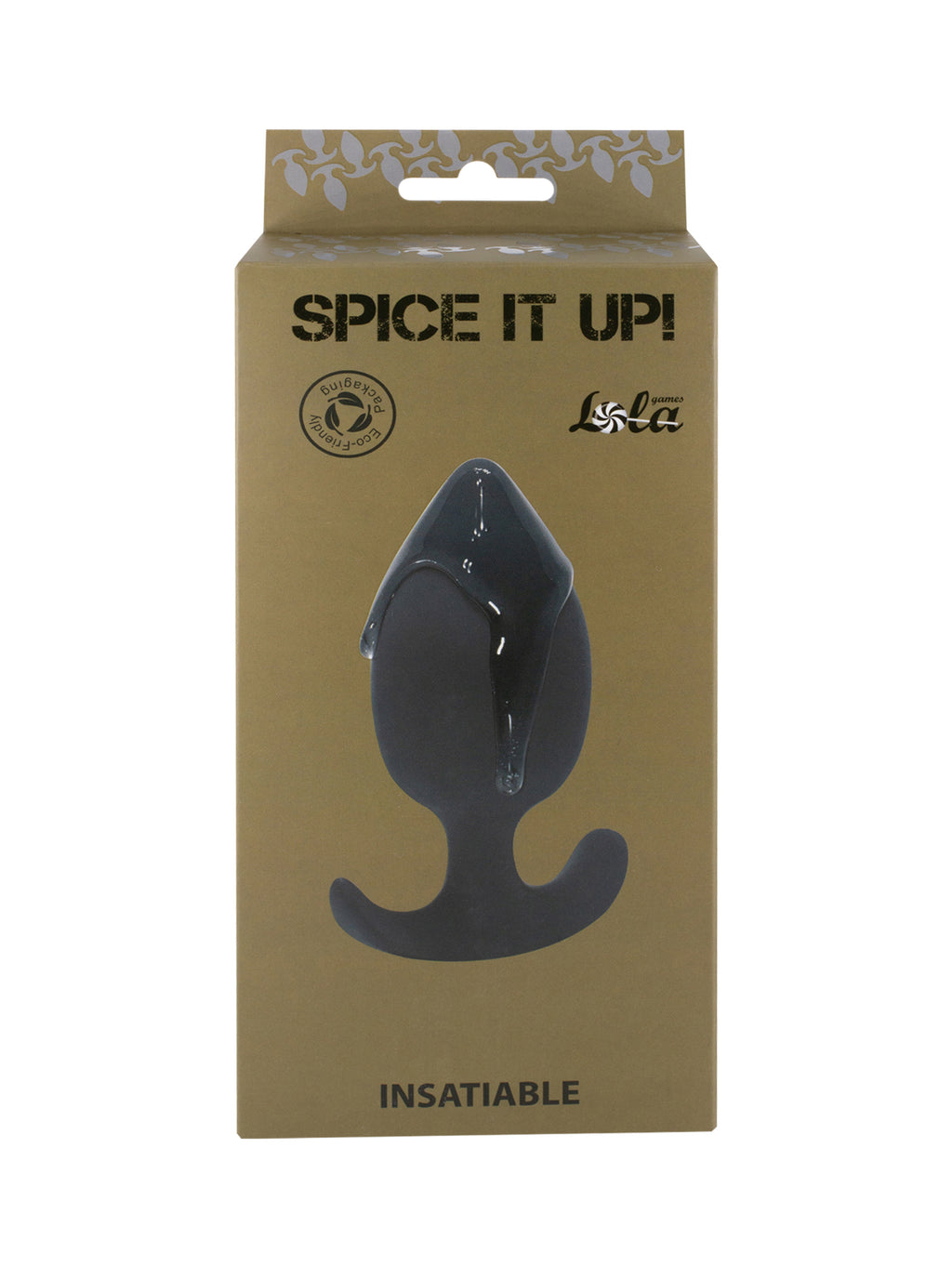 Lola Games - Plug Anale con Pallina in Metallo Insatiable - Grigio