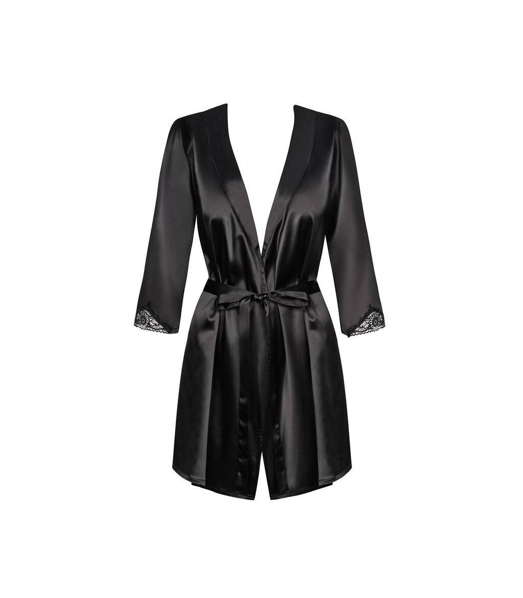 VESTAGLIA SATINIA NERO S/M